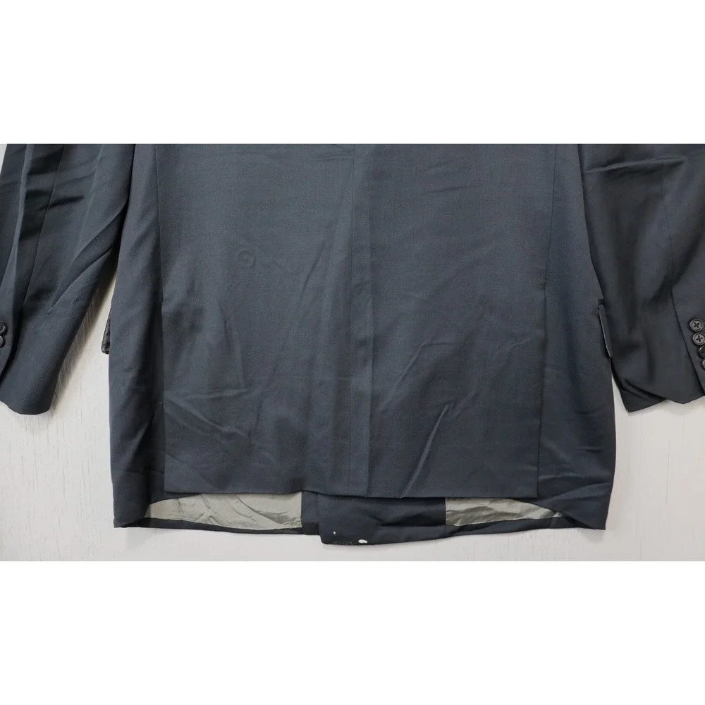 Vintage Oxxford Clothes Double Breasted Blazer Jacket Super 100s Gabardine 42R